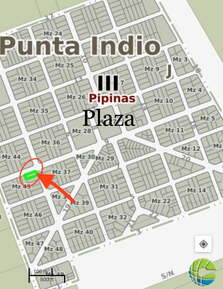 VENTA EN PIPINAS Lote  T-775 RETASADO