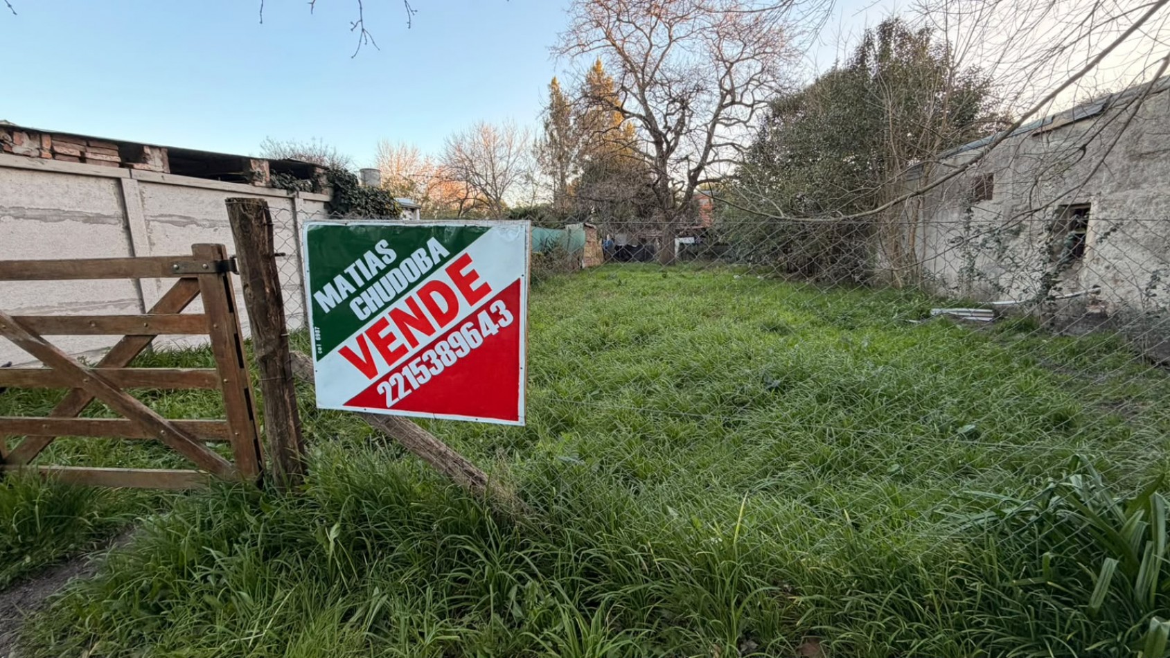 VENTA LOTE VERONICA 300 M²