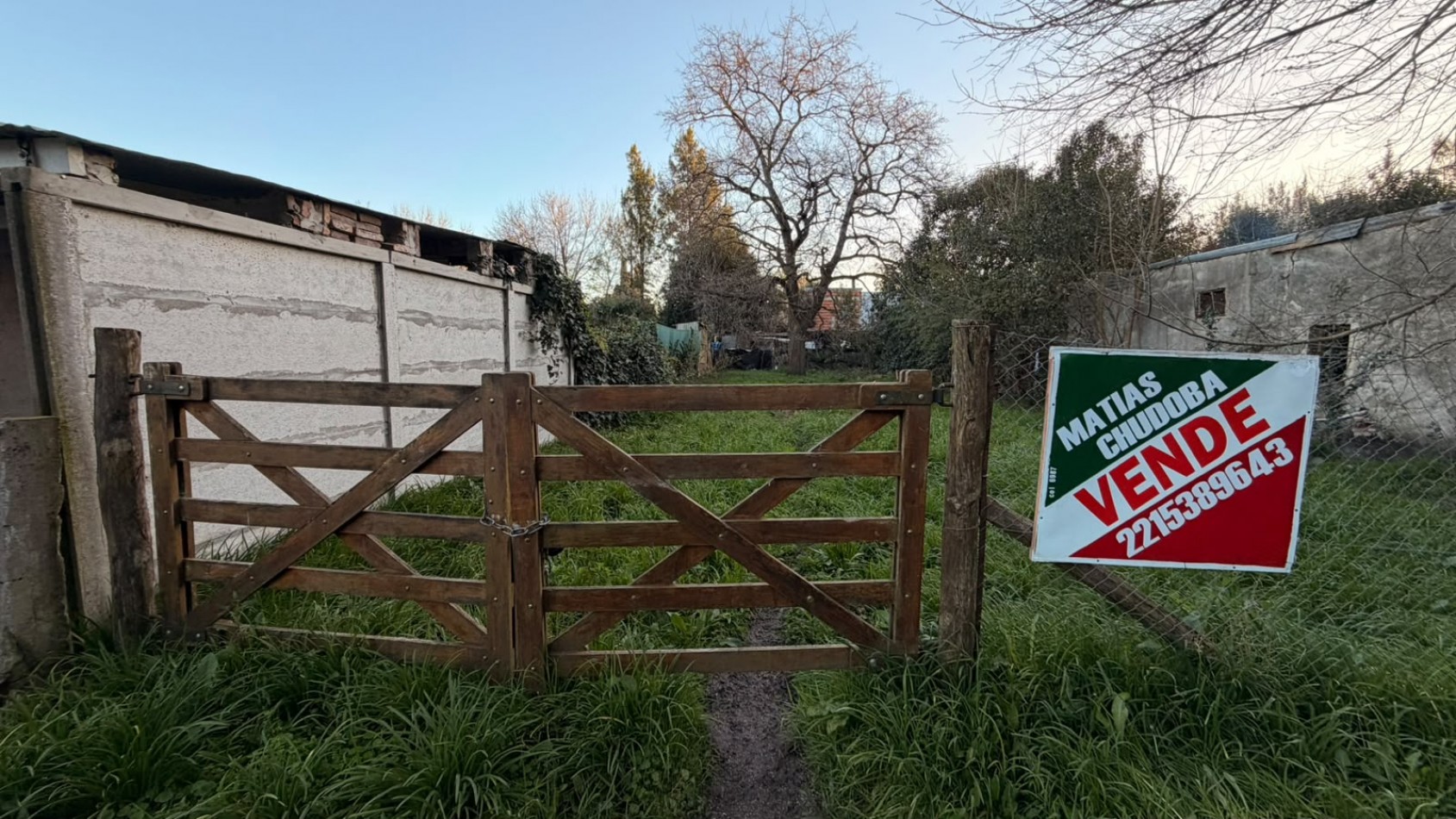 VENTA LOTE VERONICA 300 M²