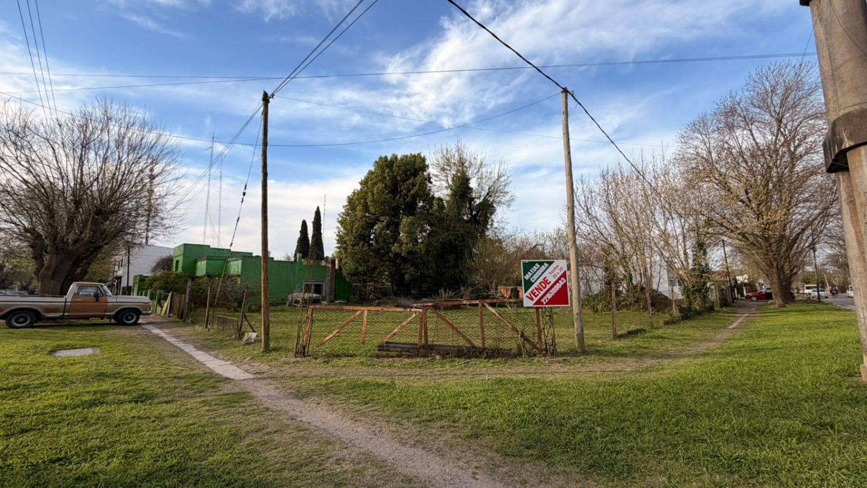 VENTA LOTE ESQUINA VERONICA T-827