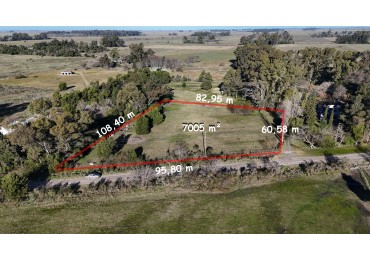 VENTA LOTE AMPLIO VERONICA - PUNTA INDIO T-804